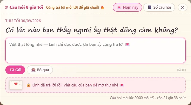 Thư của người kia còn niêm phong